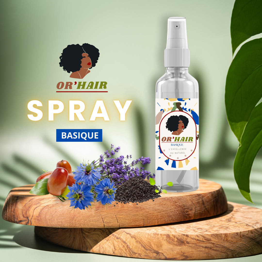 Spray Basique – Confort & Hydratation des Longueurs