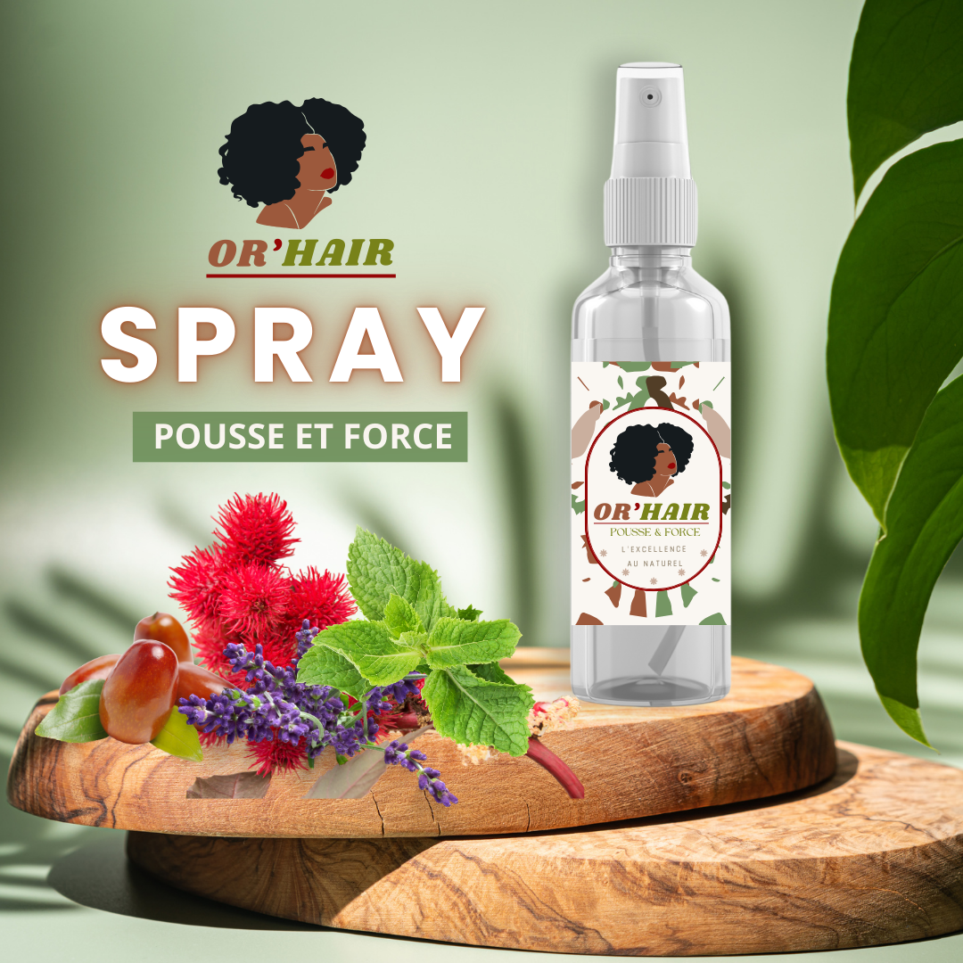 Spray Pousse & Force – Croissance & Densité Naturelle