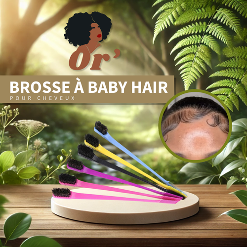 Brosse à Baby Hair – Précision & Finition Parfaite