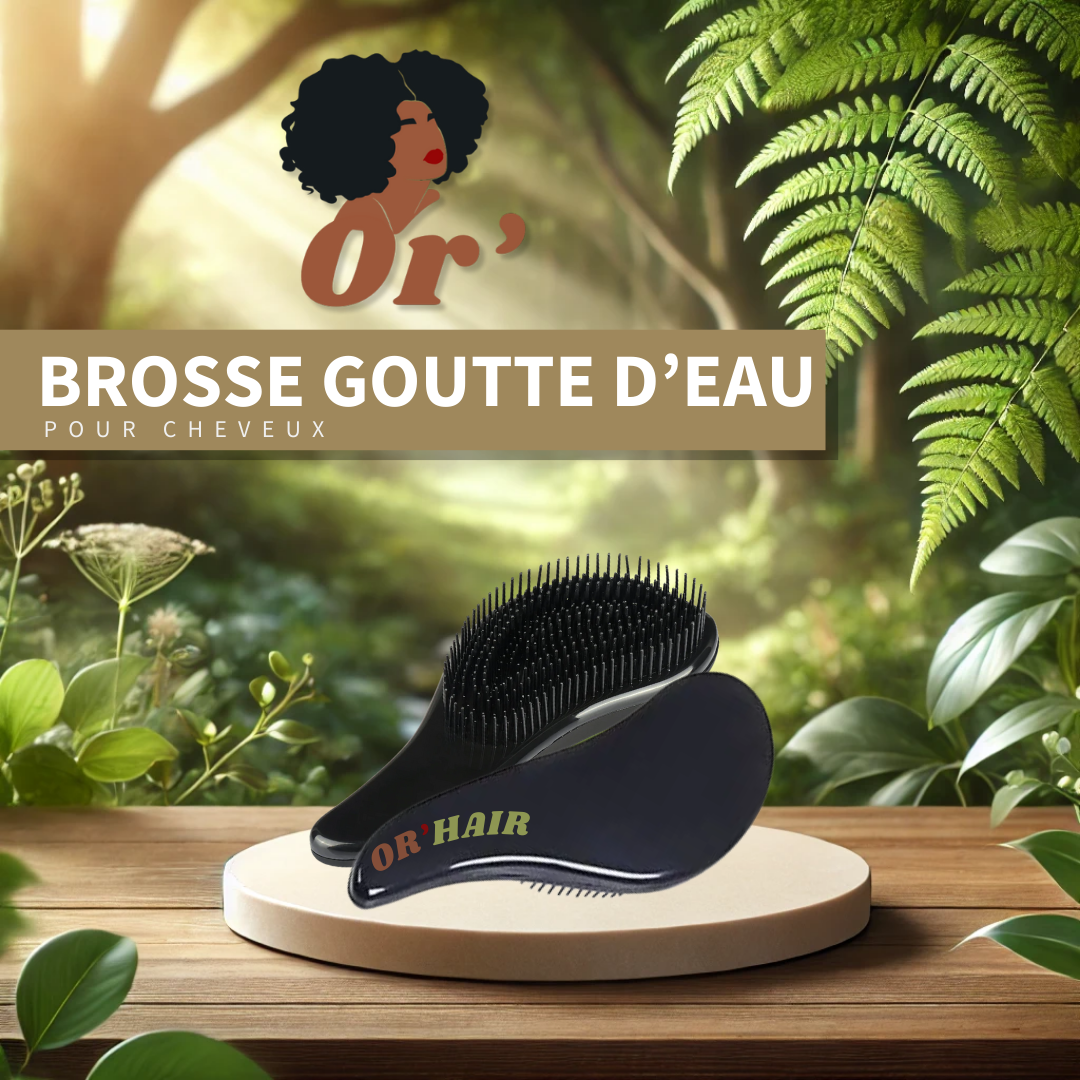 Brosse Démêlante – Forme Goutte d’Eau